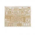 Yair Emanuel Jerusalem in Gold Challah Cover