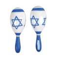 Mazel Tov Maracas 7" Pack of 5 Pairs  GR-MARACAS