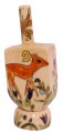 Ceramic Karshi Dreidel + Stand  - Animals (DR-5943)
