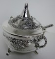 Silverplate Honey Dish