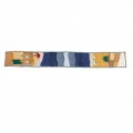 Emanuel Raw Silk Appliqued Atara