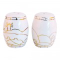 Ceramic Salt and Pepper Shaker<br>Jerusalem of Gold