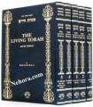 The Living Torah and the Haftarot 5 Vol. Set - Heb/Eng