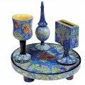 Seven Species Wooden Havdalah Set 