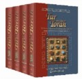 TUR ON THE TORAH by Rabbi Yaakov ben Rabbeinu Asher (R'osh), 4 vols.