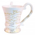 Ceramic Washing Cup - Jerusalem of Gold