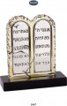 The Ten Commandments on a stand