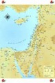 Biblical & Modern Day Map of Israel (Laminated)