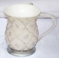 Acrylic Washing Cup Silver (WC-AVI563S)