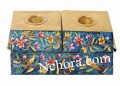 Oriental Chanukah Menorah and Shabbat Candlesticks