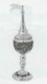 silver plated spice holder grape design,