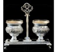 Silver Dipped Salt Holder