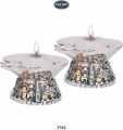 Jerusalem Candlesticks Pomegranate