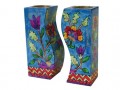 Emanuel Hand Painted Candlesticks